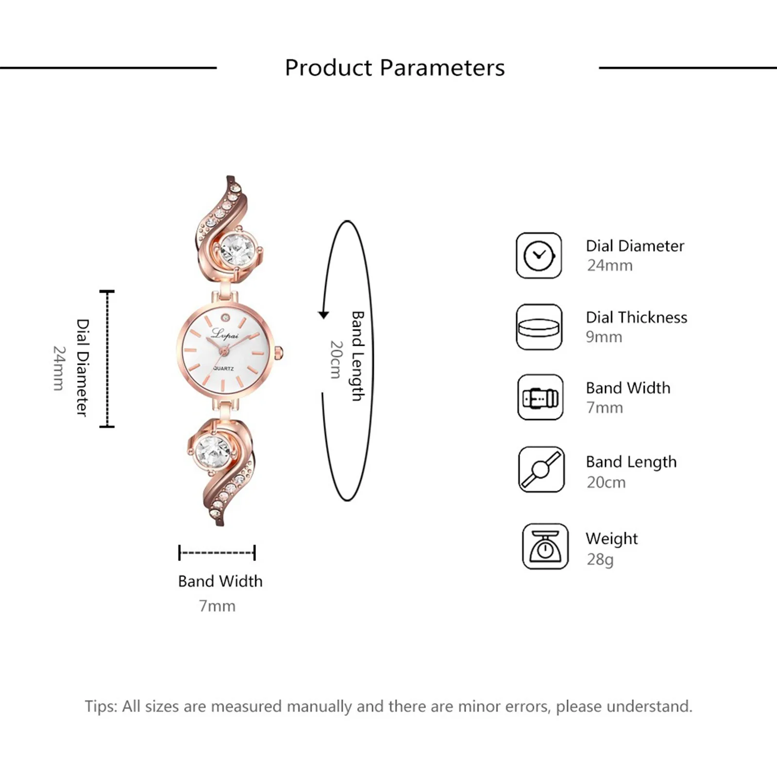 

Elegant Diamond Strap women quartz watches Compact Personality Ladies Fashion Casual Watch Ladies Watches Dames Horloges