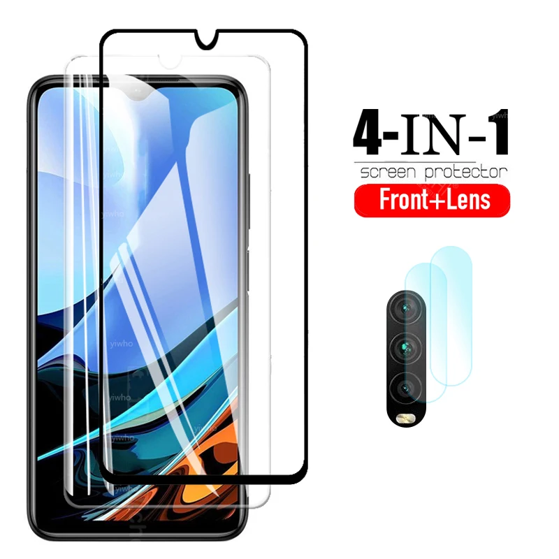 

Tempered Glass Screen Protectors For Xiaomi Redmi 9T NFC 5G Protective Glass Redmi 9 T 9tnfc' 5G Camera Lens Redmi9Tnfc
