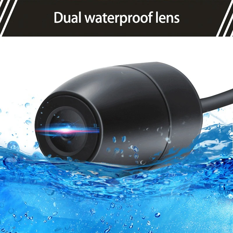 

1080P HD Motorcycle DVR 2.7 inch LCD Dual Camera Motorbike Dash Cam Video DV123