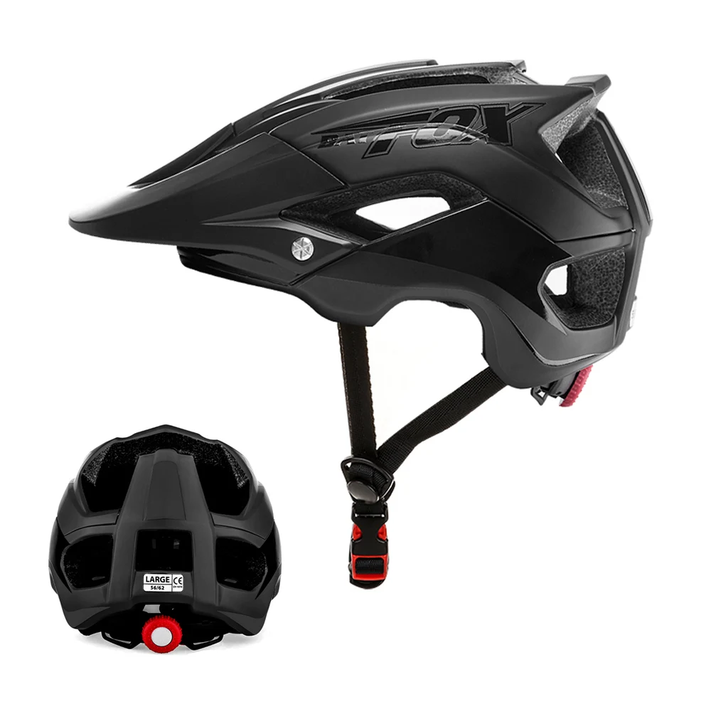 Шлем велосипедный BATFOX цельнолитой спортивный ультралегкий для горных