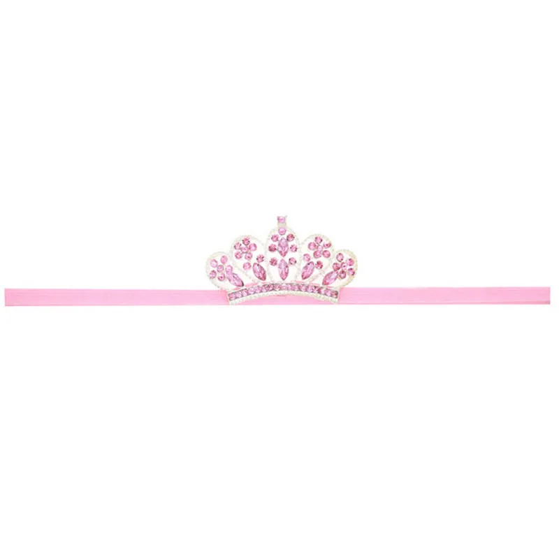 

Newborn Baby Girls Rhinestone Princess Crown Tiara Hairband Headband Photo Prop 45BF