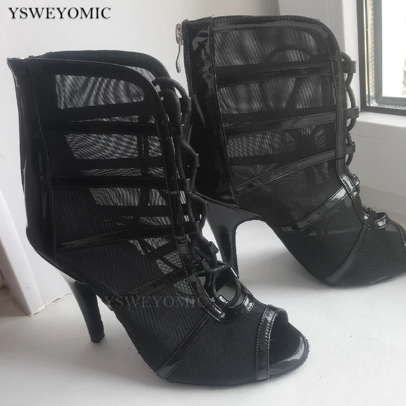 Пинетки женские из искусственной кожи 10 см для танцев джаза танго | Спорт и