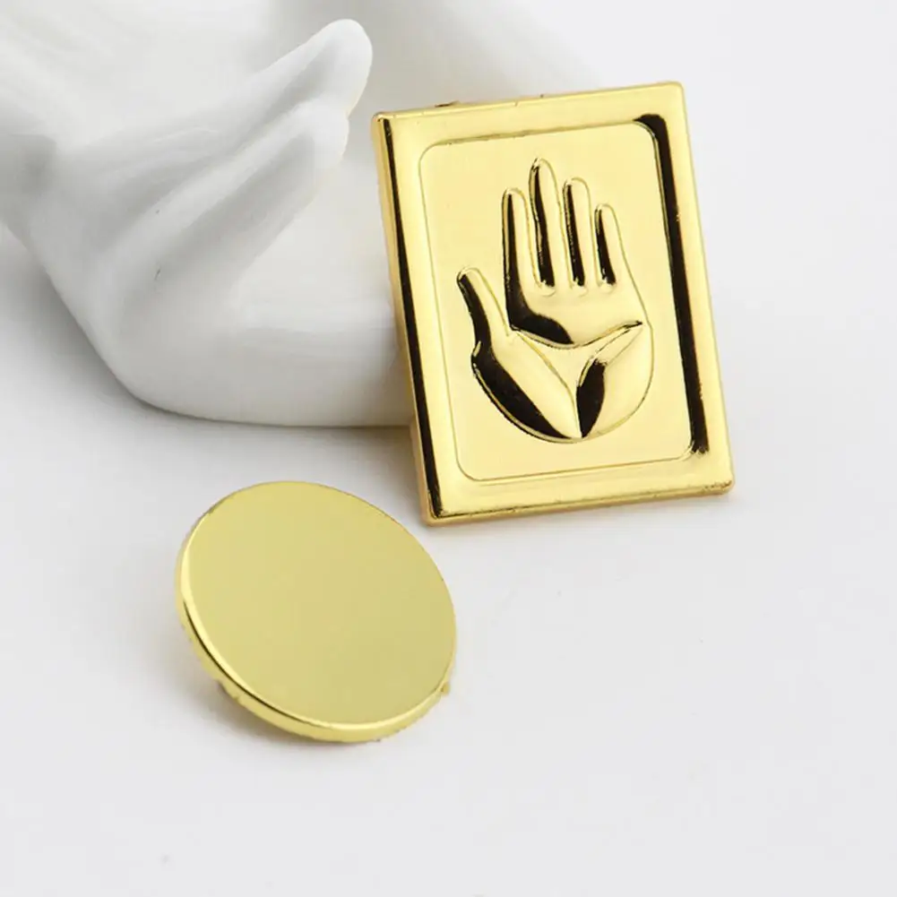 J Metal Kujo Jotaro головные уборы значок булавка OJOS Необычные Приключения брошь булавки
