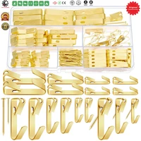 picture hangersphoto frame hooks heavy duty picture hanging kit with nails for wall mountingholds 10 100 lbsframe hanging