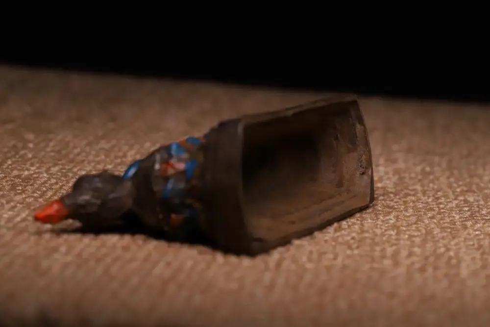 

wedding decoration copper tire handmade beat chisel engraving color painting Buddha Shakyamuni sleeping Buddha