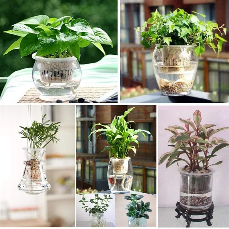 

AFBC Garden Net Cup Pot, Plastic Plant Nursery Pot, Slotted Net-Shaped Hydroponic Basket 50 Packs (2.7 Inches, White)