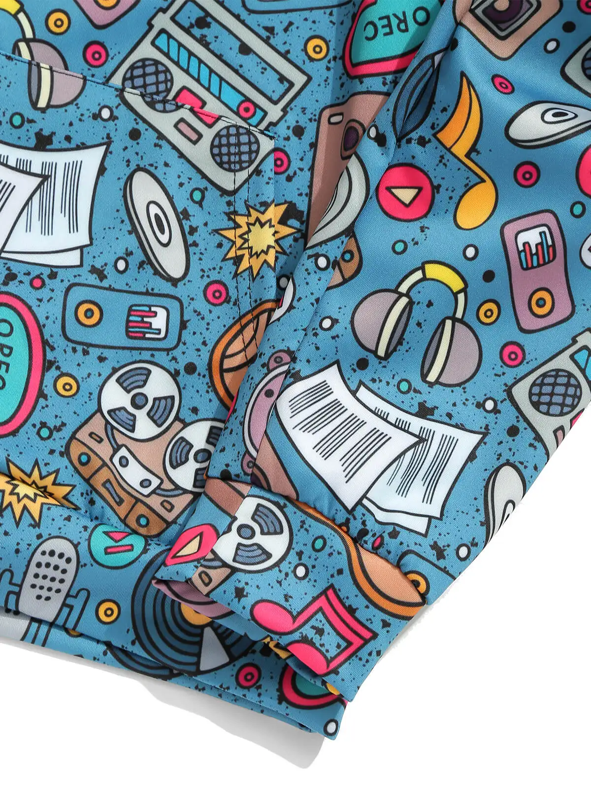 Мужская толстовка с принтом zapful Повседневная Толстовка длинными рукавами и