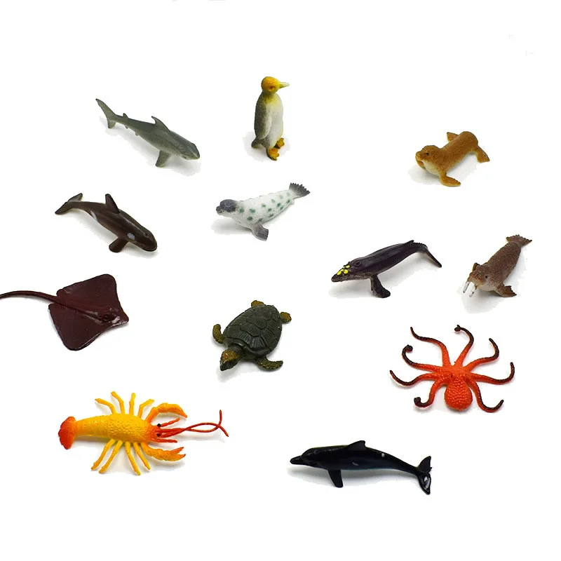 12 pcs Plastic Model Twisty Worm dinosaurs halobios Party Favors Tricks PVC Multi-colored Toys for Kids Children | Игрушки и хобби