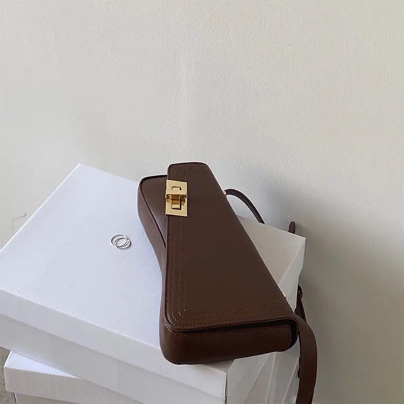 

Korean Style Women Irregular Geometric Shape Handbag Retro Messenger Bag Lady Real Leather Envelope Bag Shoulder Coin Purse Bag