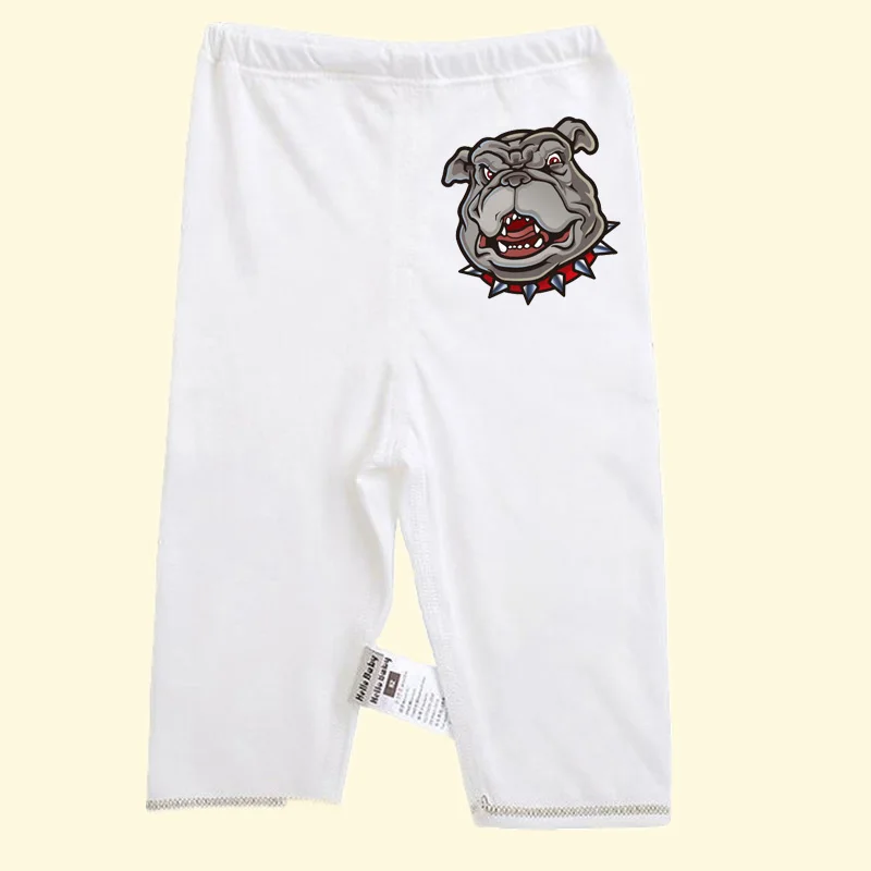 Наклейка на одежду с изображением бульдога домашних животных|Принадлежности для