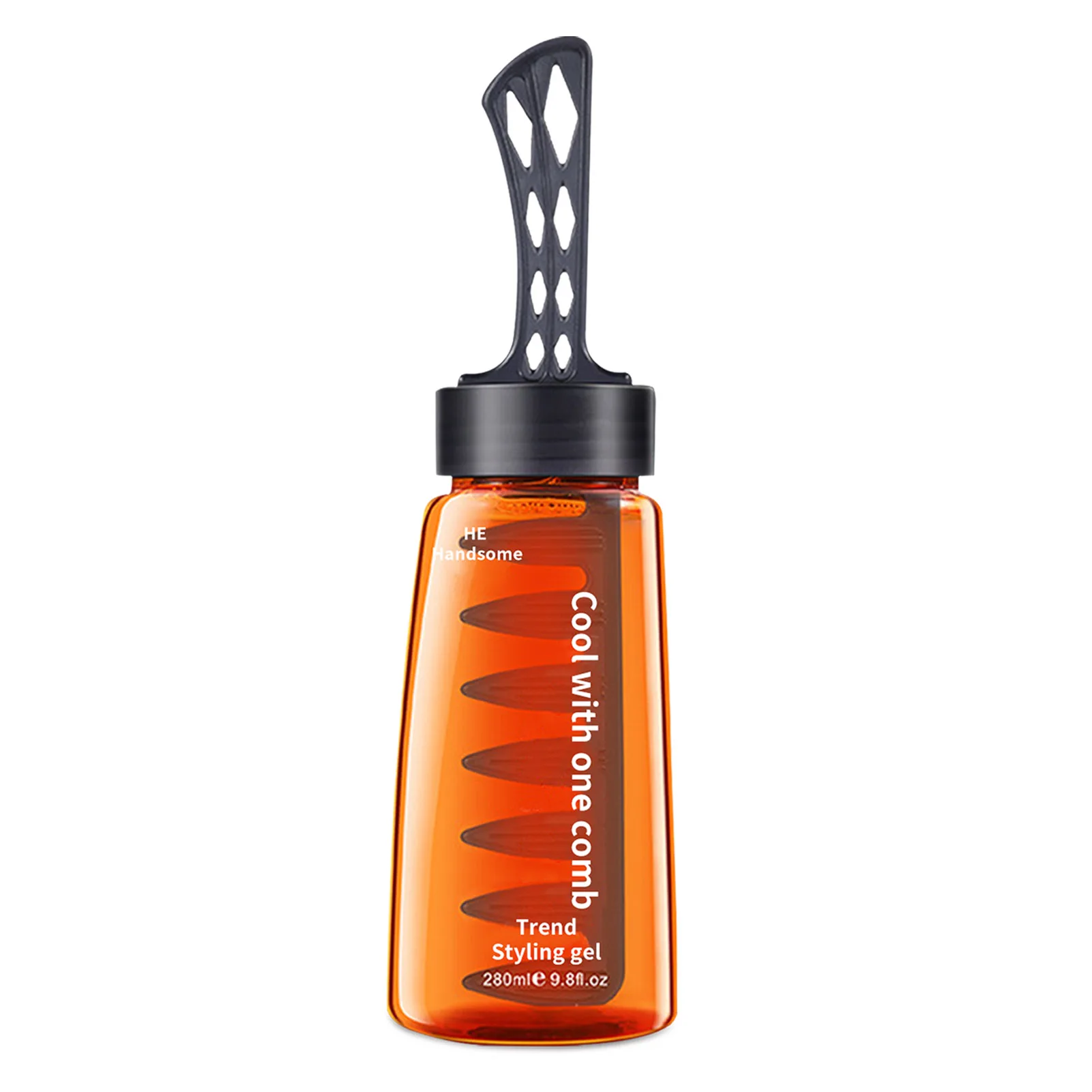 

2-in-1 Men s oil Head Styling Gel with Comb Hair Styling Cream Two-in-one cream oil hair cream oil hair comb back hair styling