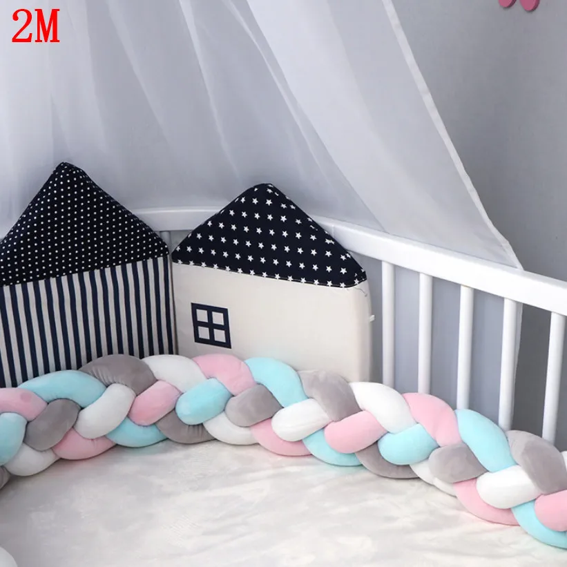 1 м/2 м/3 м детская кроватка бампер узел кровать протектор Младенческая Колыбель