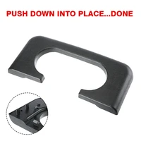 1pc black plastic car auto center console cup holder pad fit for ford f250 350 1999 2010 diy repair accessories parts