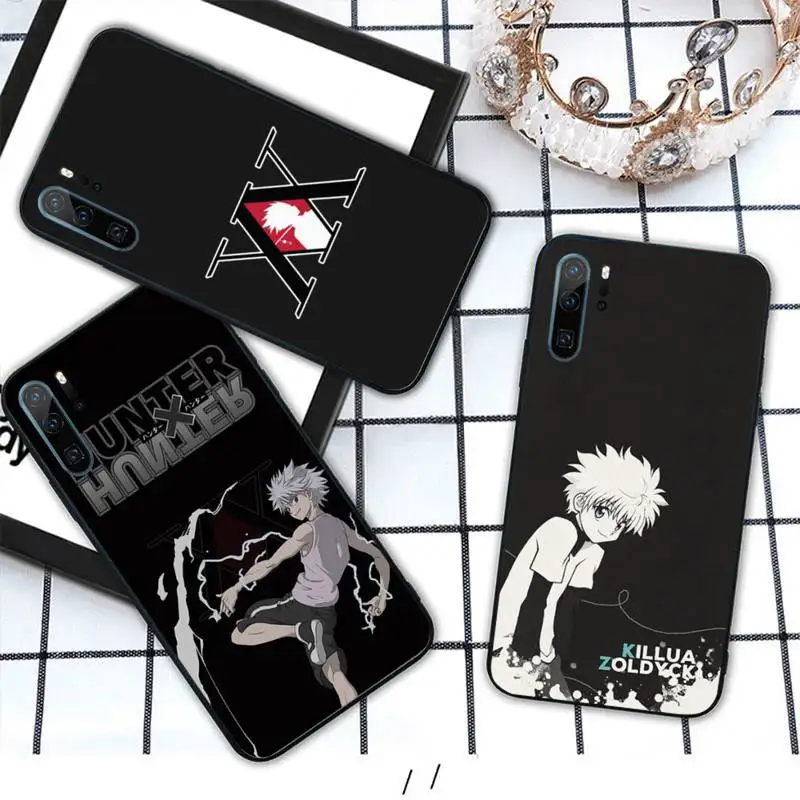 

Hunter HXH Anime Hunter Phone Case For Huawei honor Mate P 10 20 30 40 i 9 8 pro x Lite smart 2019 nova 5t