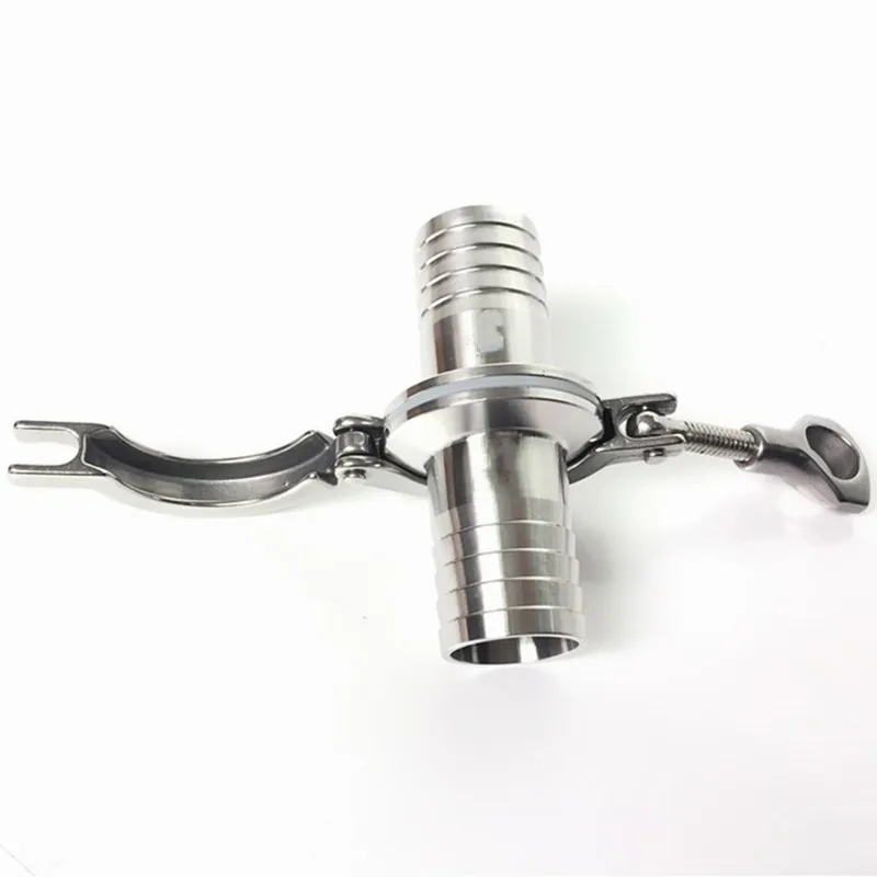 1 &quotOD 25 мм санитарный шланг Барб набор наконечник OD 50 5 + 5&quot Tri Зажим PTFE прокладка