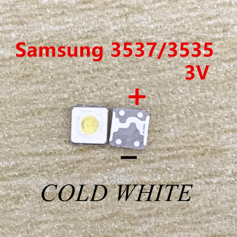 5 100 шт. светодиодные подсветки для LG UNI SAMSUNG 1 Вт 3 в 2 6 3535 4 Вт|Подвесные лампочки| |