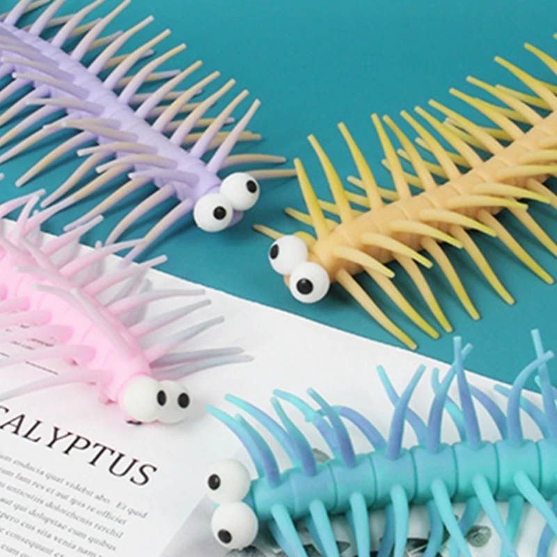 2021 New Anti-Anxiety Stretchy Toy Centipede Party Interesting Gift for ADD Calm Focus | Игрушки и хобби