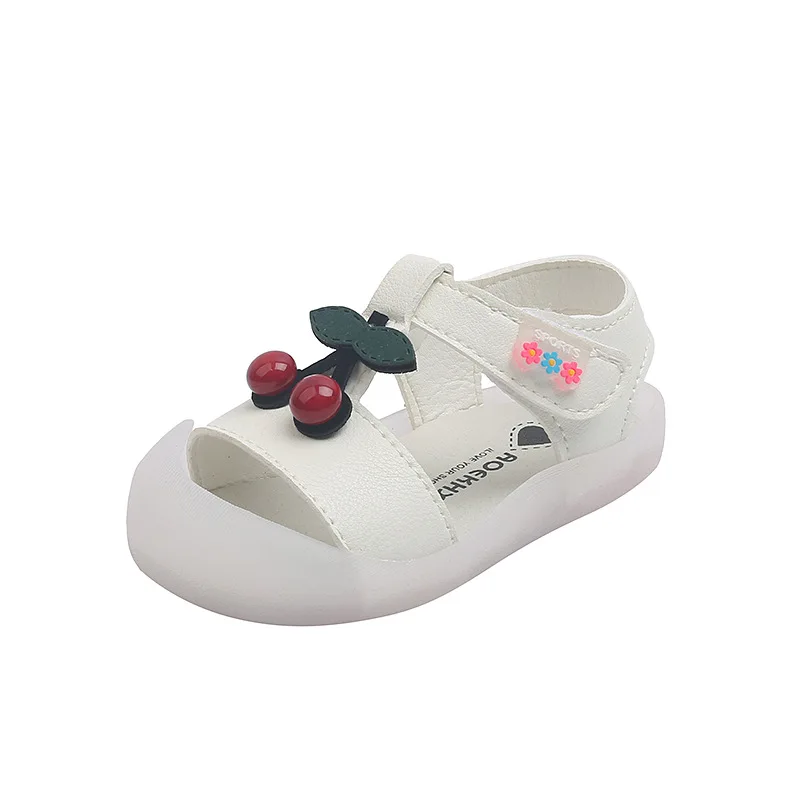Босоножки для новорожденных девочек сандалии с мягкой подошвой пляжные