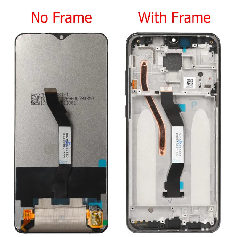 Оригинальный дисплей для Xiaomi Redmi Note 8 Pro ЖК с рамкой 6 53 дюйма Note8 экран дисплея