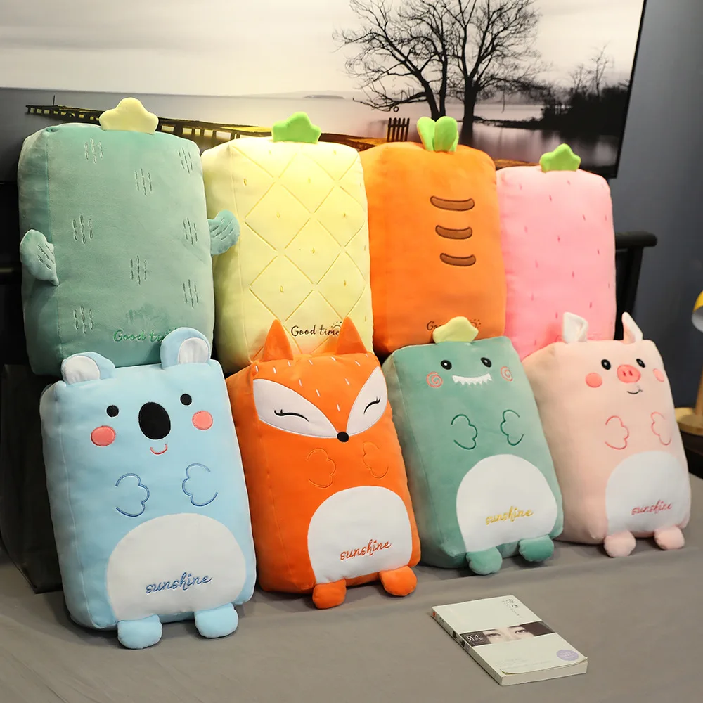 Новые высококачественные мягкие набивные куклы Koala свиньи лисы в виде ананаса и