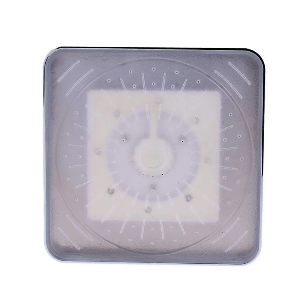 

Temperature Sensing Luminous 6 Inch Shower Head Water Tap Color Changing Shower Tool Led Bathroom Top Spray