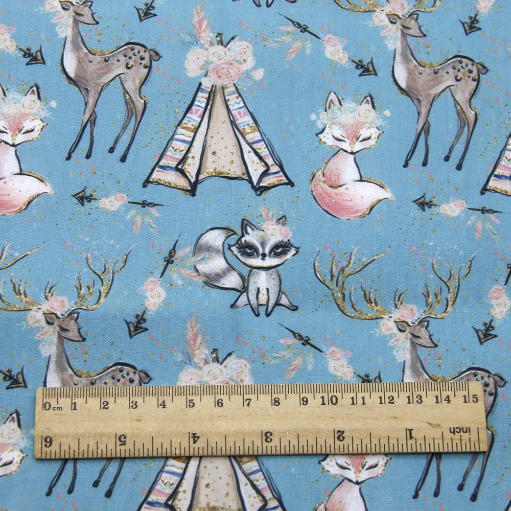 Палатка для кемпинга пэчворк печатная Полиэстеровая хлопковая ткань тканей