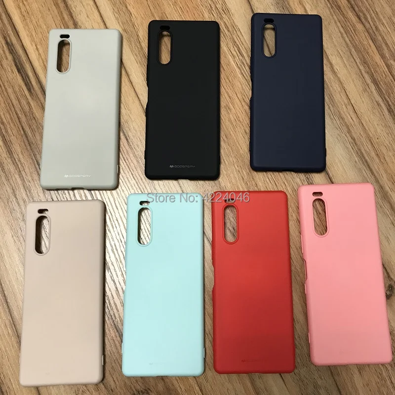 Силиконовый мягкий чехол Goospery для SONY XPERIA L4 5 5II 5III 1 1II 1III 10II 10III 10 PLUS XZ3 XZ2 PREMIUM XA2 XA3 Ultra