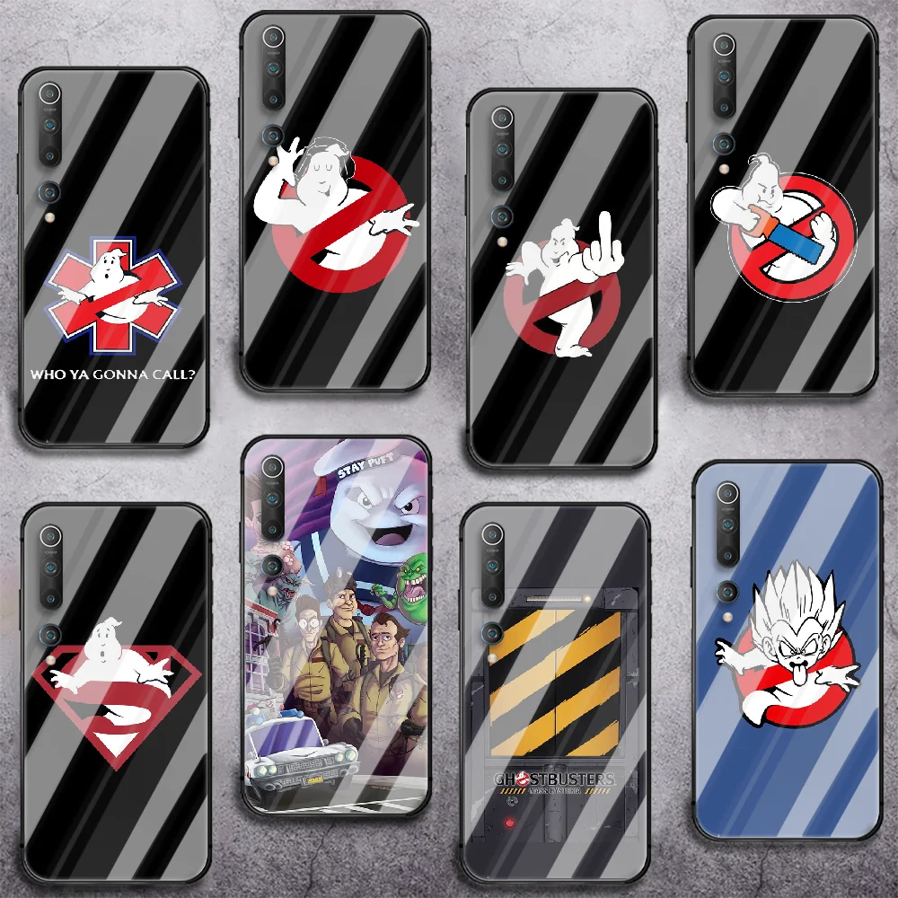 

Ghostbusters Phone Tempered Glass Case Cover for Xiaomi Mi A MAX X POCO M Note 3 9 10 11 i T Pro Lite Bumper Shell