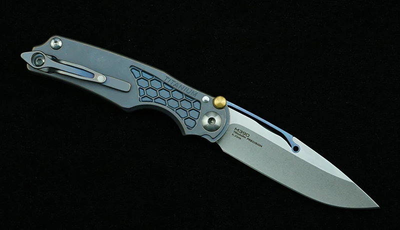 Новый складной нож kevin john Tilock высококачественные уличные ножи титановая ручка M390