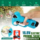 Ножницы Meigar беспроводные электрические для обрезки, садовые ножницы 16,8 в, 28 мм, 88VF с 2 литий-ионными батареями