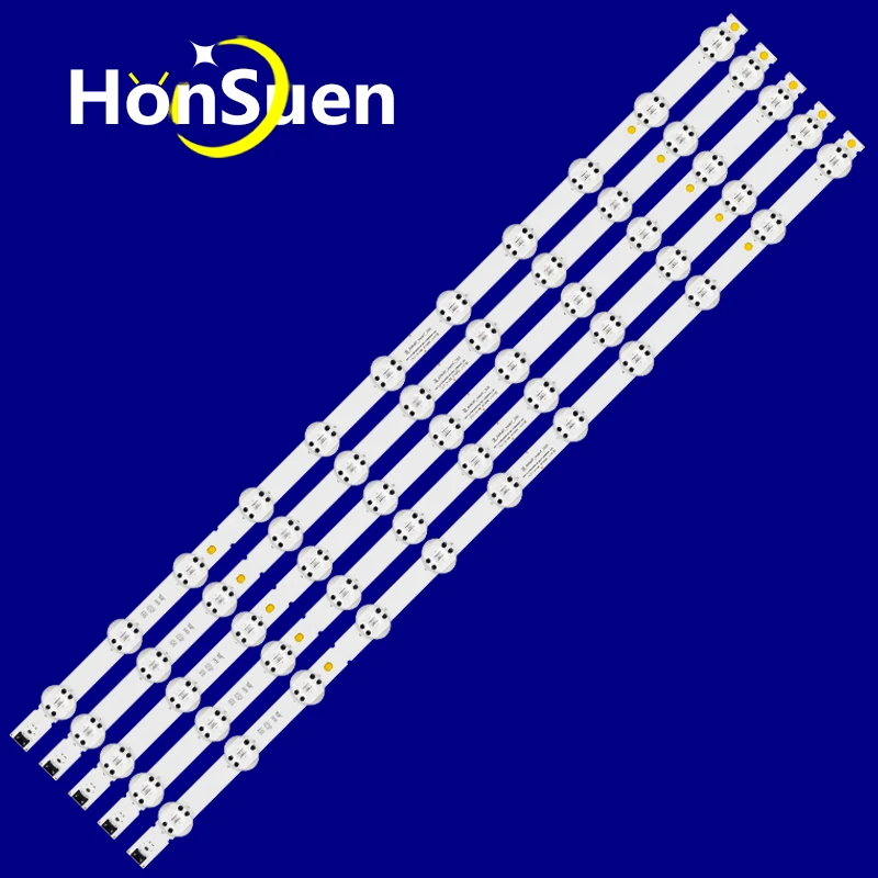 

Светодиодная панель 834 мм для LG 75un70puc 75UN7070 EAV64993201 SSC_Y19.5_TRIDENT_75UM75_BOE, 5 шт., 11 светодиодный