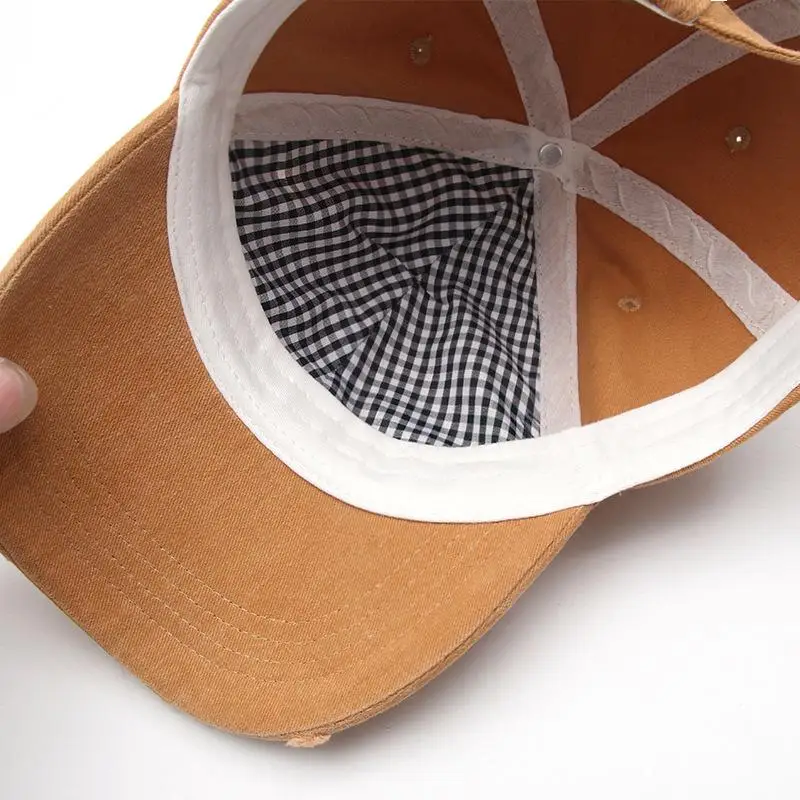 

LDSLYJR new style geometric embroidery cotton Casquette Baseball Cap Adjustable Snapback Hats for men and women 05