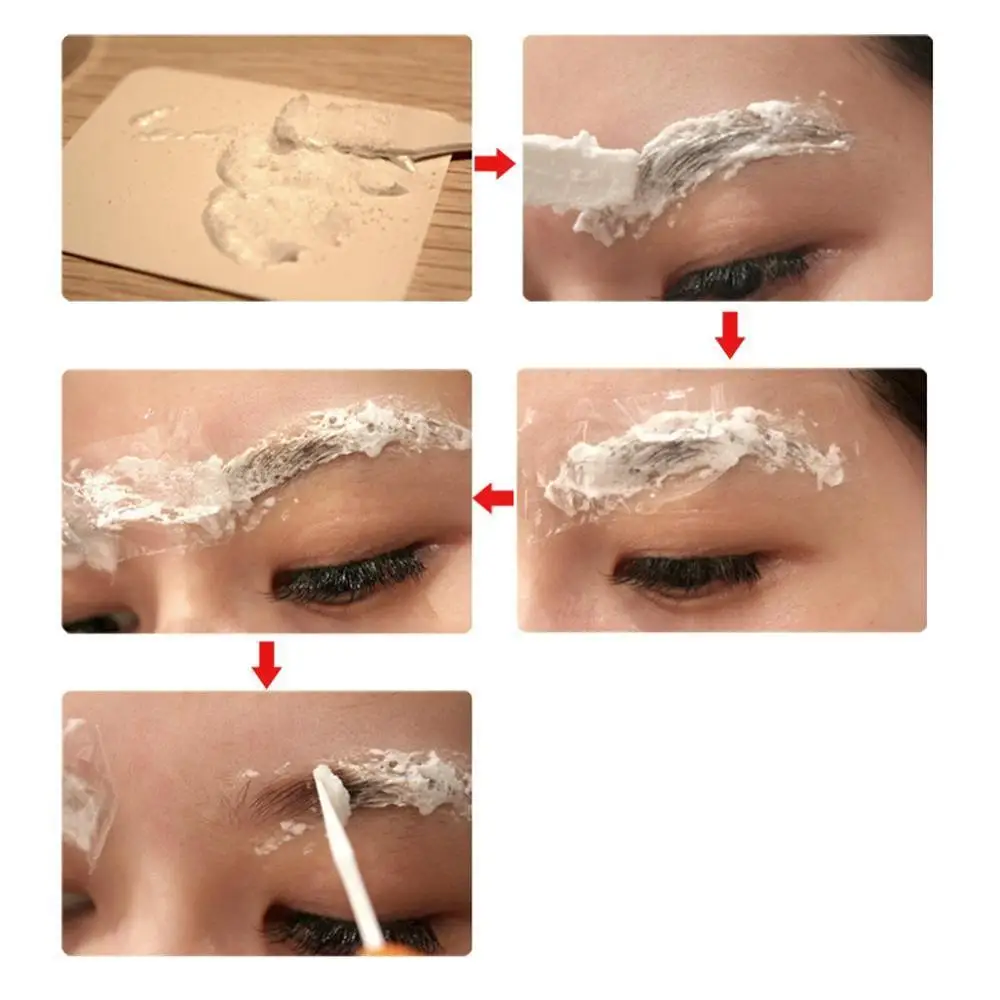 Крем для бровей Осветляющий темные волосы женщин удаления усов быстрое