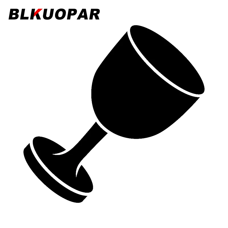 

Водостойкая наклейка BLKUOPAR для Винных Бокалов, водостойкая наклейка с защитой от царапин, защита для дверей ноутбука, холодильника, автомоби...