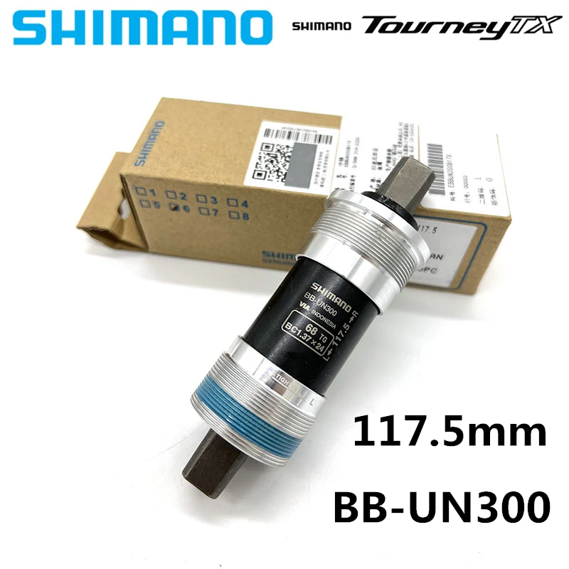 

SHIMANO TOURNEY BB-UN300 Mountain Bike Square Type Bottom Bracket 68-117.5mm BB Bicycle Parts