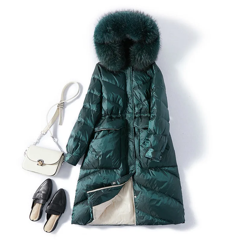 Зимнее пальто Женский Бренд 90% белый гусиный жакет Женская одежда 2020 корейский