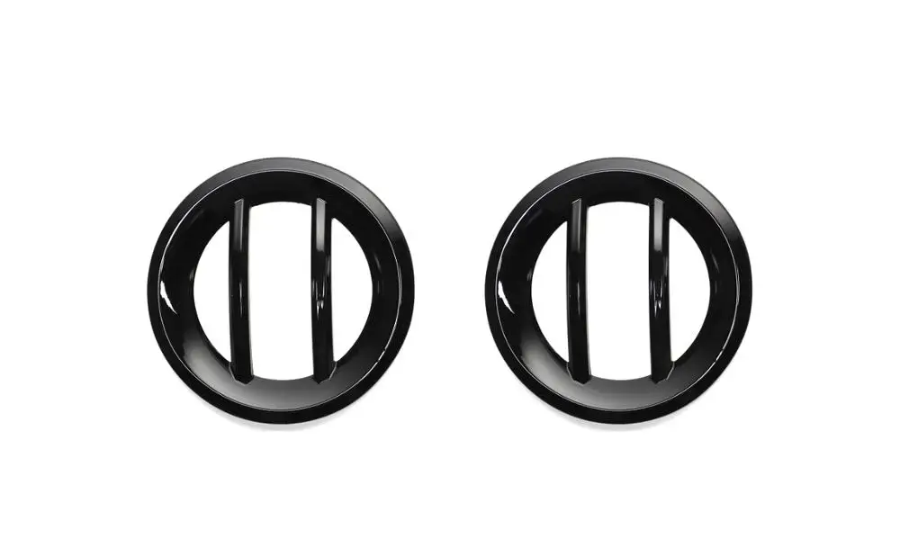 Передсветильник противотуманная фара из черного АБС пластика обшивка кольца