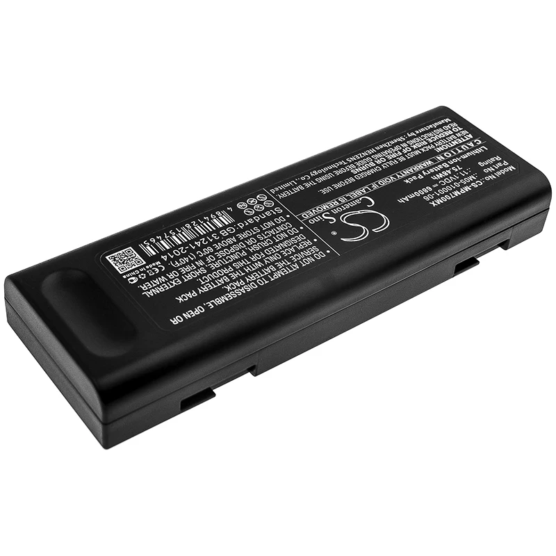 Cameron Sino 5200mAh/6800mAh Battery for Mindray Accutor V VS800 DPM Passport PM7000 PM8000 PM9000 Wato iPM(1) SpectrumSpectrum |