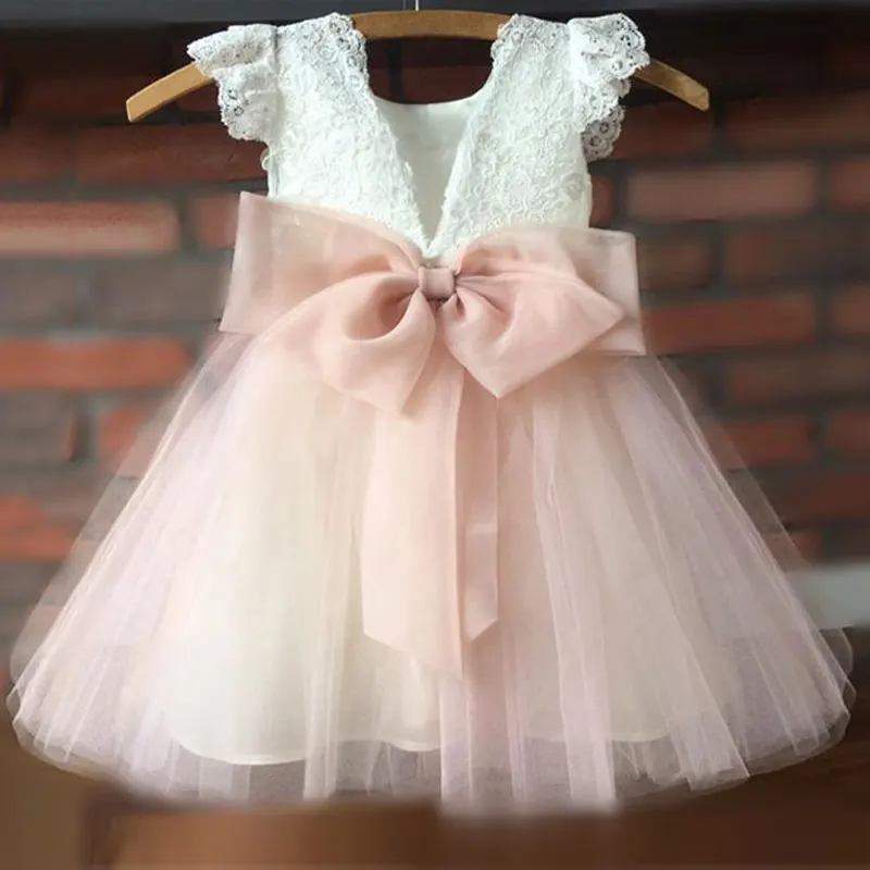 

Ma&Baby 1-7Y Summer Toddler Kid Child Girl Princess Dress Bow Tulle Lace Party Wedding Birthday Tutu Dresses For Gir