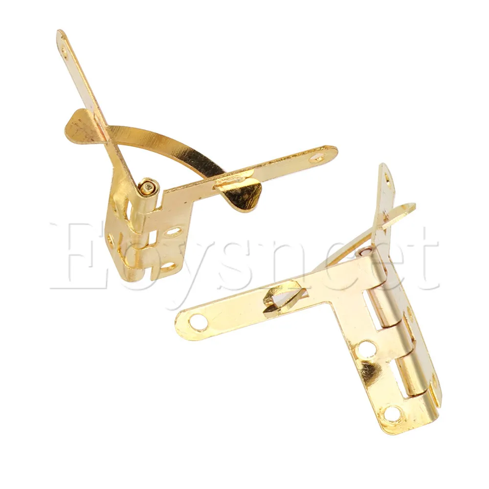 4 шт. маленькие металлические пружинные петли с винтами 33x30 мм для миниатюрной