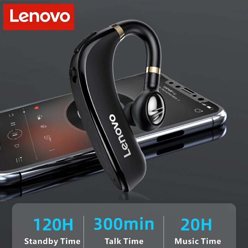 Bluetooth-наушники Lenovo HX106 с ушным крючком IPX5 5 0 дюйма | Электроника
