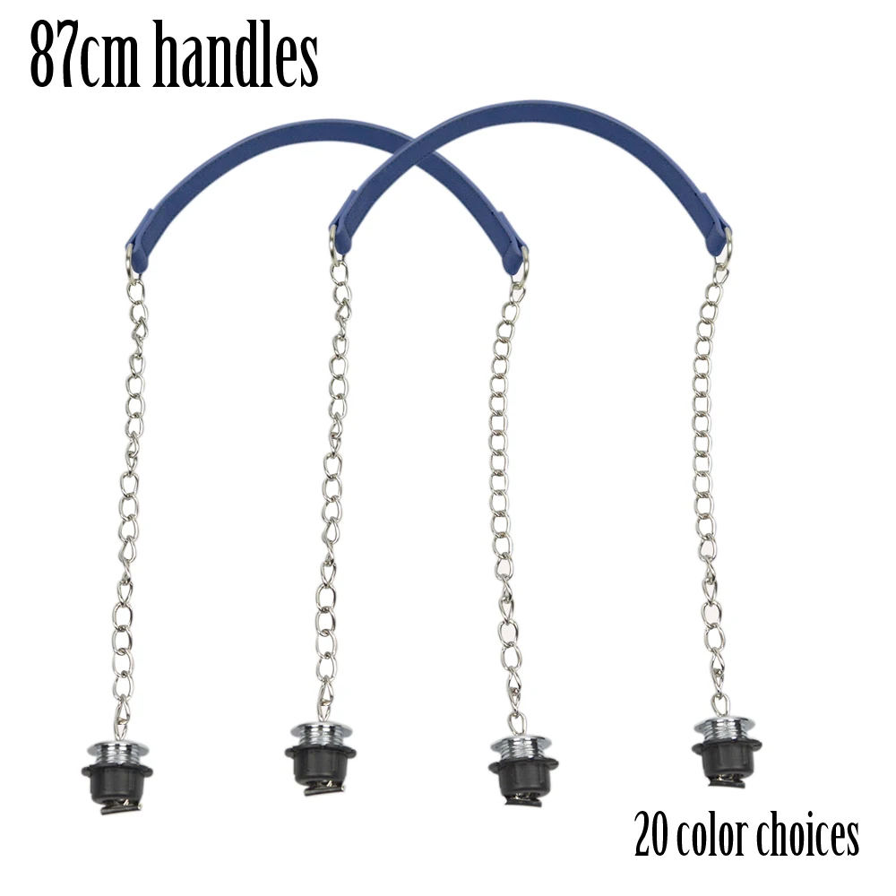 Новинка 2019 1 пара серебряных длинных одинарных толстых цепочек Obag с