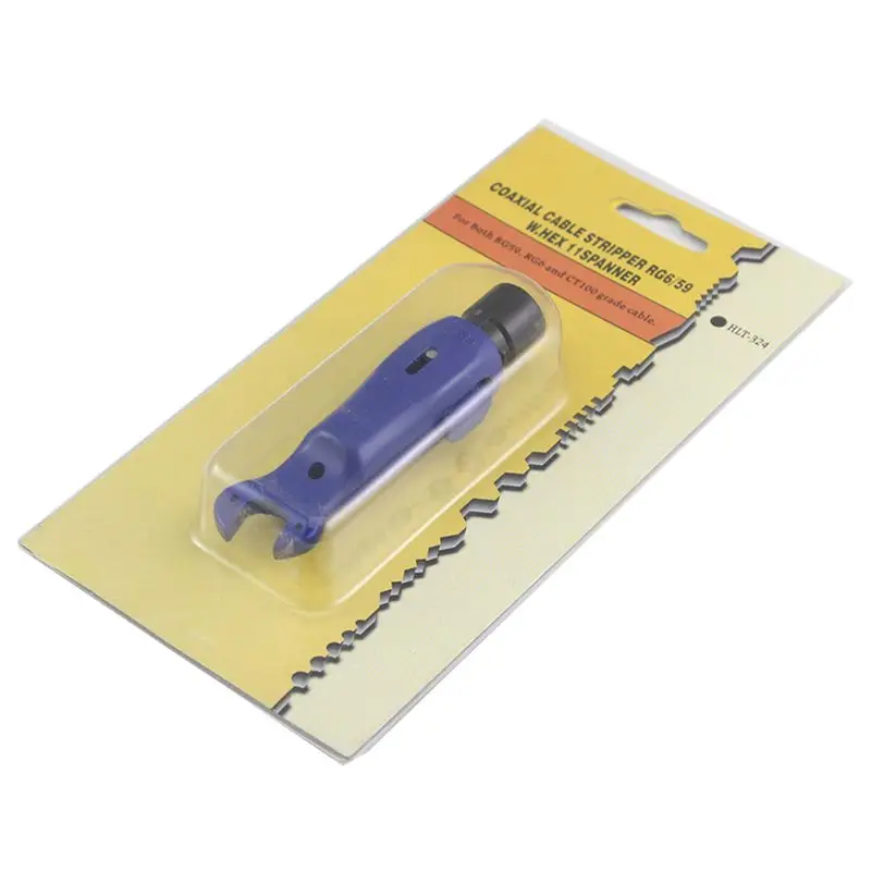 RG59/6 коаксиальный кабель контактный провод автоматический инструмент для