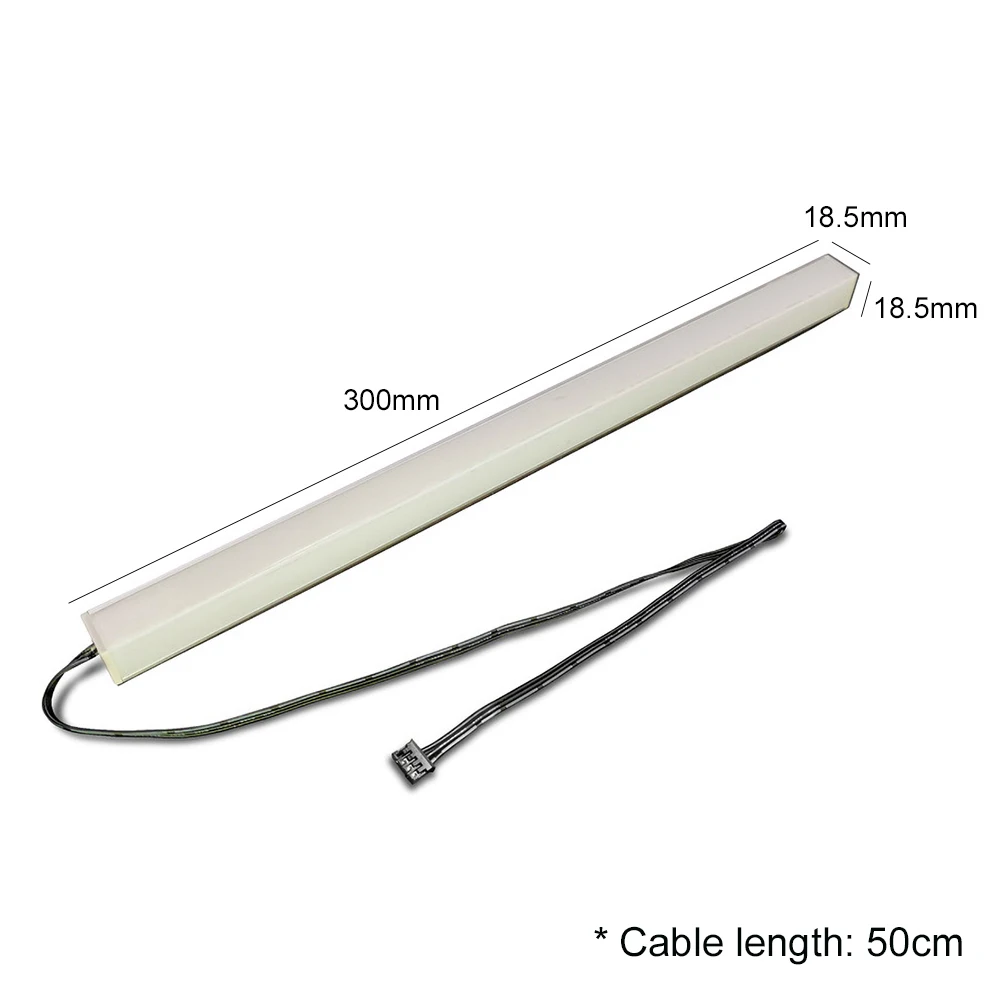 

Multicolor 5V/4PIN Aluminum Light Strip Chassis Light With Magnetic RGB LED Pollution Color Lamp