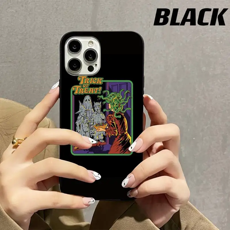 Забавный Графический чехол для телефона Хэллоуин Let's Summon Demon iPhone 13 11 8 7 6 6S Plus X XS