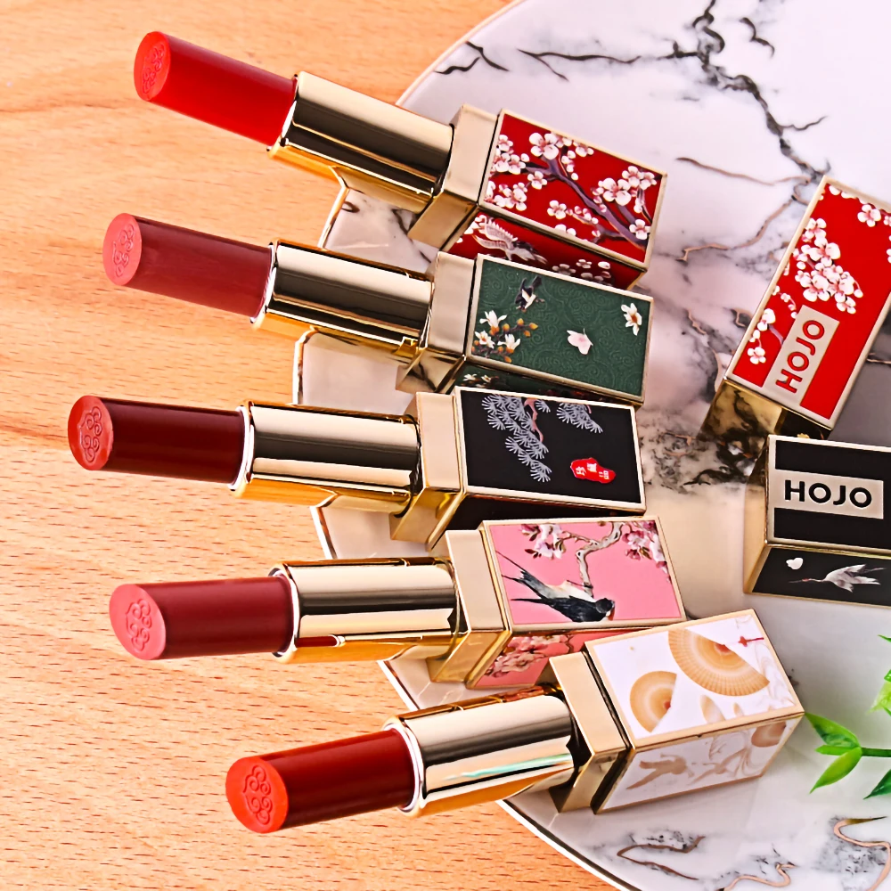 5 цветов придворный стиль Увлажняющая помада водостойкая стойкая для губ