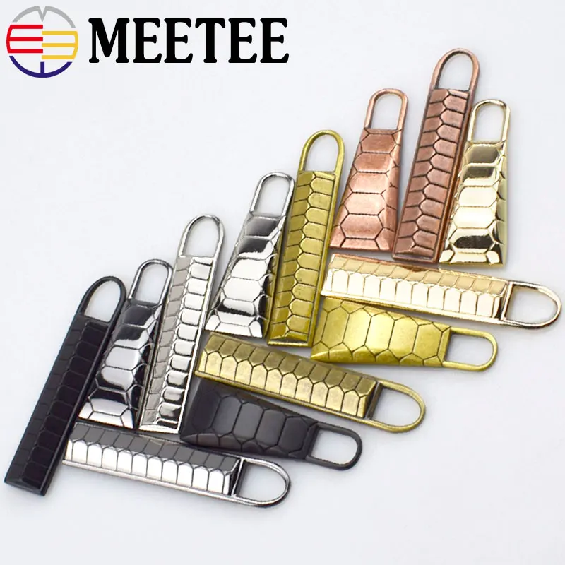 10 шт. 37 мм 49 европейские Новые металлические застежки на молнии подвеска для