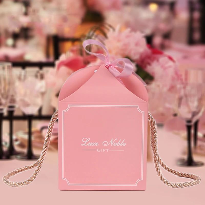 

Креативная коробка для конфет и подарочные пакеты, свадебная Конфета