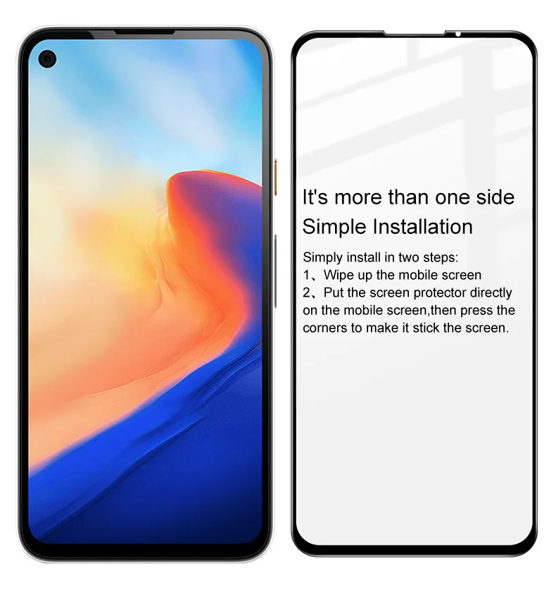 

Tempered Glass for Google Pixel 4A IMAK 9H Full Cover Screen Protector for Google Pixel 4A 4G Protective Glass