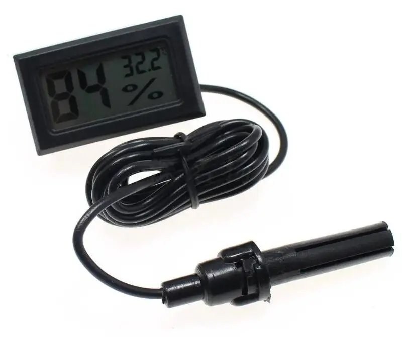 Mini higr&oacute;metro Digital LCD, term&oacute;metro, medidor de temperatura de humedad-50C ~ 70C #100, 202194 Uds.-2